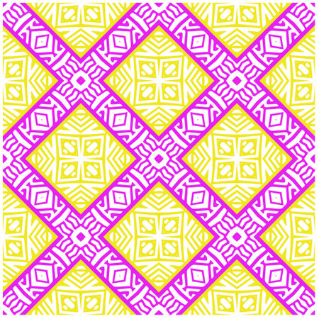 abstract art. Seamless vector background with repeat pattern.Oriental style damask floral tile...