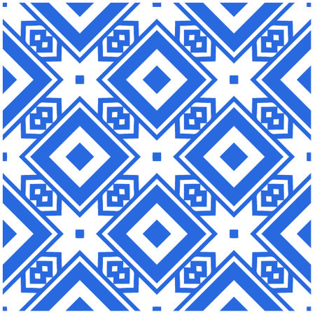 abstract art. Seamless vector background with repeat pattern.Oriental style damask floral tile modern lux fabric design textile swatch ladies dress, man shirt all over print block.のイラスト素材