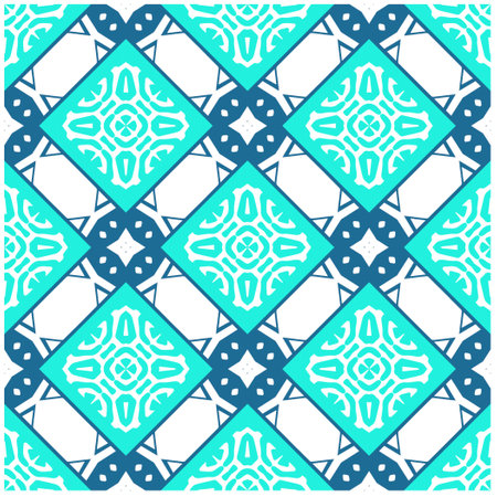 abstract art. Seamless vector background with repeat pattern.Oriental style damask floral tile modern lux fabric design textile swatch ladies dress, man shirt all over print block.のイラスト素材