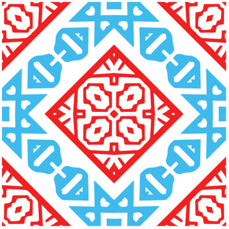 abstract art. Seamless vector background with repeat pattern.Oriental style damask floral tile modern lux fabric design textile swatch ladies dress, man shirt all over print block.のイラスト素材