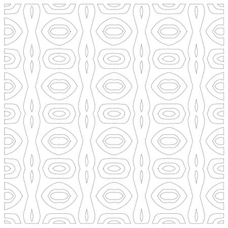 Simple curved line design.Abstract geometric black and white pattern for web page, textures, card, poster, fabric, textile. dot pattern.のイラスト素材