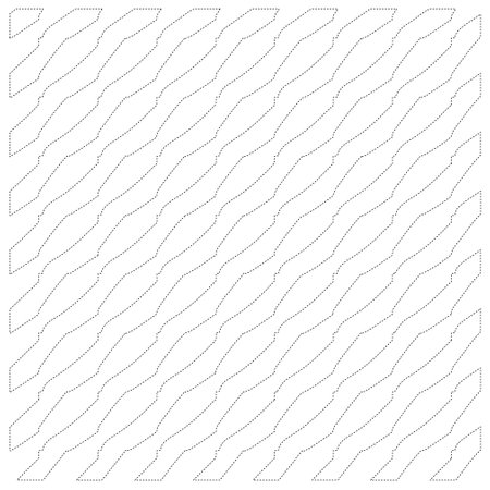 Simple curved line design.Abstract geometric black and white pattern for web page, textures, card, poster, fabric, textile. dot pattern.のイラスト素材