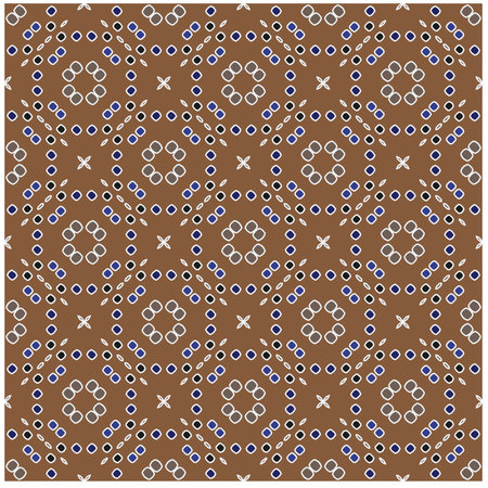 Abstraction art. Seamless vector background with repeat pattern.Oriental style damask floral tile modern lux fabric design textile swatch ladies dress, man shirt all over print block.のイラスト素材