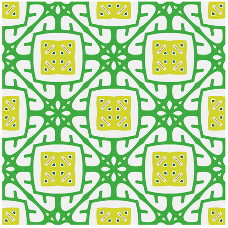 Abstraction art. Seamless vector background with repeat pattern.Oriental style damask floral tile modern lux fabric design textile swatch ladies dress, man shirt all over print block.のイラスト素材