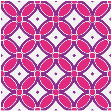 Abstraction art. Seamless vector background with repeat pattern.Oriental style damask floral tile modern lux fabric design textile swatch ladies dress, man shirt all over print block.のイラスト素材