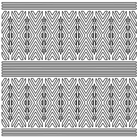 Stylish texture with figures from lines.Abstract geometric black and white pattern for web page,...