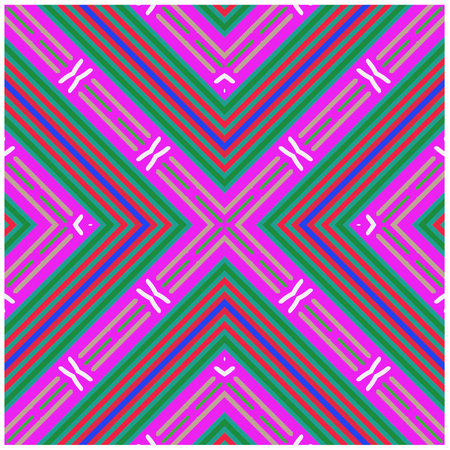 Abstract ethnic rug ornamental seamless pattern.Perfect for fashion, textile design, cute themed fabric, on wall paper, wrapping paper and home decor.Elements of graphic design.のイラスト素材