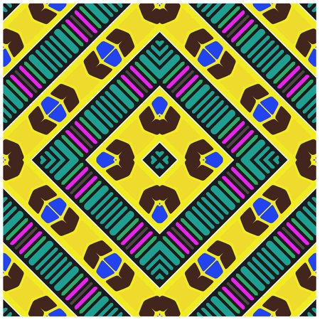 Abstract ethnic rug ornamental seamless pattern.Perfect for fashion, textile design, cute themed...