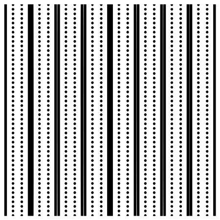 Vector monochrome pattern, Abstract texture for fabric print, card, table cloth, furniture, banner, cover, invitation, decoration, wrapping.seamless repeating pattern.Black and white color.のイラスト素材