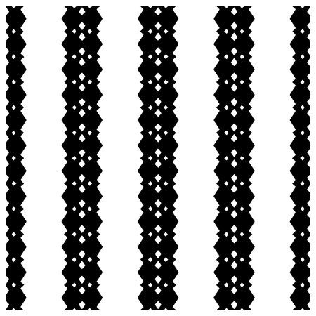 Grunge background with abstract shapes. Black and white texture. Seamless monochrome repeating pattern for decor, fabric, cloth.のイラスト素材