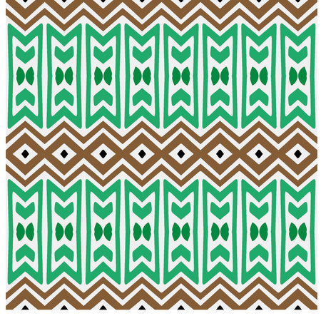Rainbow ikat vector ~ seamless background.Tribal design for fashion,carpet, background, batik, wallpaper, clothing, wrapping, skirt.のイラスト素材