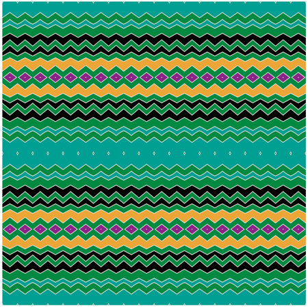Abstract seamless pattern with ethnic aztec ornament. Boho design. Aztec pattern. Folk stylized...