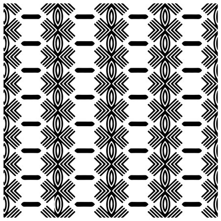 Abstract background with repeat pattern. Black and white color. Perfect for site backdrop, wrapping...