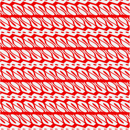Vector geometric ornament in ethnic style. Seamless pattern with abstract shapes, repeat tiles. Repeating pattern for decor, textile and fabric.のイラスト素材