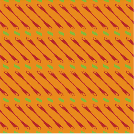 Vector geometric ornament in ethnic style. Seamless pattern with abstract shapes, repeat tiles. Repeating pattern for decor, textile and fabric.のイラスト素材