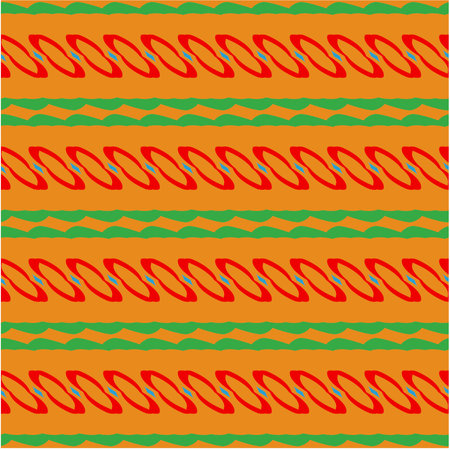 Vector geometric ornament in ethnic style. Seamless pattern with abstract shapes, repeat tiles. Repeating pattern for decor, textile and fabric.のイラスト素材