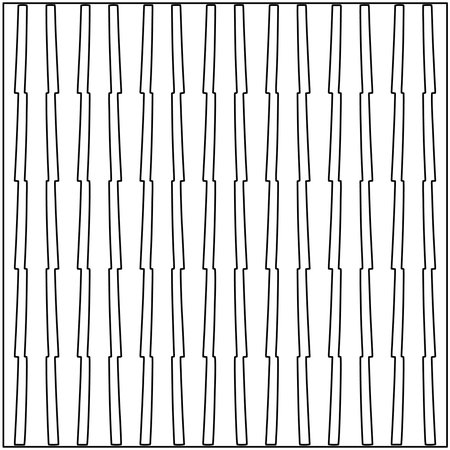 Seamless pattern. Composition from regularly repeating geometrical element. Black and white pattern for web page, textures, card, poster, fabric, textile.のイラスト素材