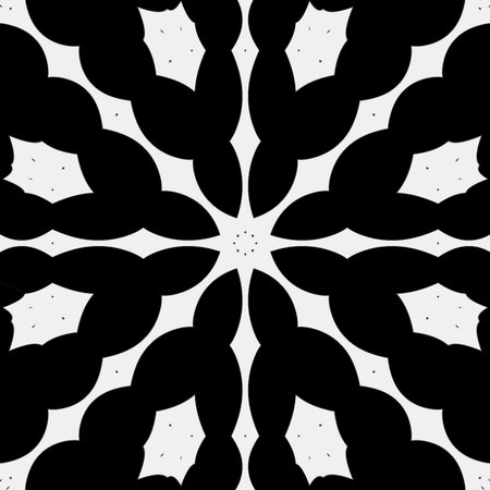 monochrome pattern. Abstract texture for fabric print, card, table cloth, furniture, banner, cover,...