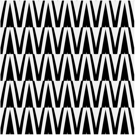 monochrome pattern. Abstract texture for fabric print, card, table cloth, furniture, banner, cover, invitation, decoration, wrapping.seamless repeating pattern.Black and white color.のイラスト素材