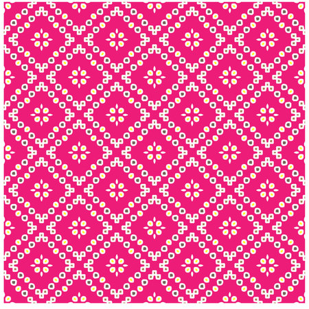 Vector background with repeat pattern. multicolor mosaic. Perfect for fashion, textile design, cute themed fabric, on wall paper, wrapping paper, fabrics and home decor.のイラスト素材