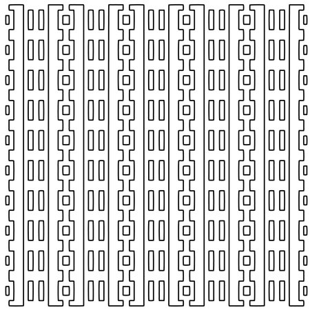 Repeating patterns of lines. Black and white pattern for web page, textures, card, poster, fabric, textile.のイラスト素材