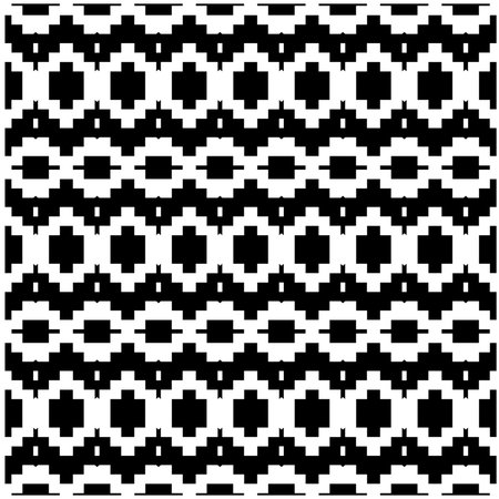Seamless repeat pattern. Black and white pattern for web page, textures, card, poster, fabric,...