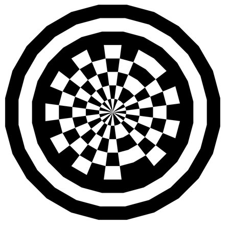 geometric pattern. Black and white pattern for web page, textures, card, poster, fabric, textile.のイラスト素材