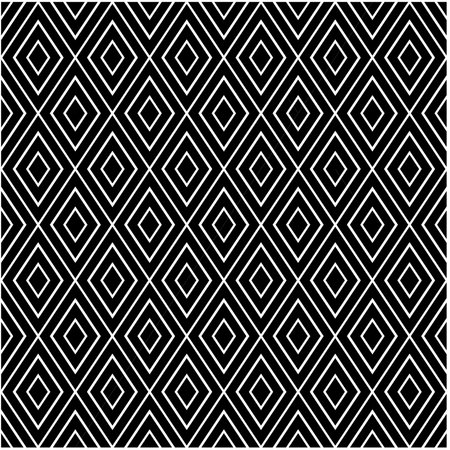 Seamless repeat pattern. Black and white pattern for web page, textures, card, poster, fabric, textile.のイラスト素材