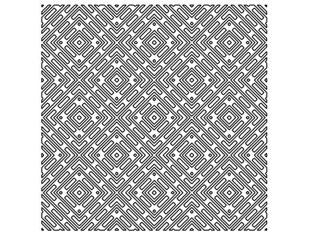 Geometric pattern of lines. Black and white pattern for web page, textures, card, poster, fabric, textile.のイラスト素材