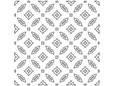 Geometric pattern of lines. Black and white pattern for web page, textures, card, poster, fabric, textile.のイラスト素材