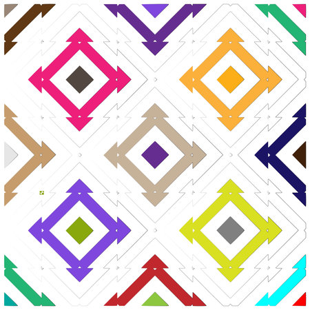 vector background with colorful pattern.Abstractbackground. Perfect for fashion, textile design, cute themed fabric, on wall paper, wrapping paper and home decor.のイラスト素材