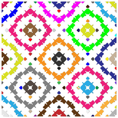 vector background with colorful pattern.Abstractbackground. Perfect for fashion, textile design,...