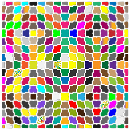vector background with colorful pattern.Abstractbackground. Perfect for fashion, textile design, cute themed fabric, on wall paper, wrapping paper and home decor.のイラスト素材