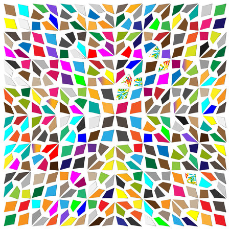 vector background with colorful pattern.Abstractbackground. Perfect for fashion, textile design, cute themed fabric, on wall paper, wrapping paper and home decor.のイラスト素材