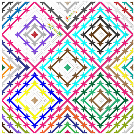 vector background with colorful pattern.Abstractbackground. Perfect for fashion, textile design,...