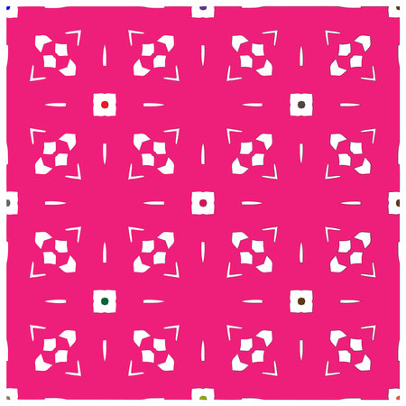 vector background with colorful pattern.Abstractbackground. Perfect for fashion, textile design, cute themed fabric, on wall paper, wrapping paper and home decor.のイラスト素材