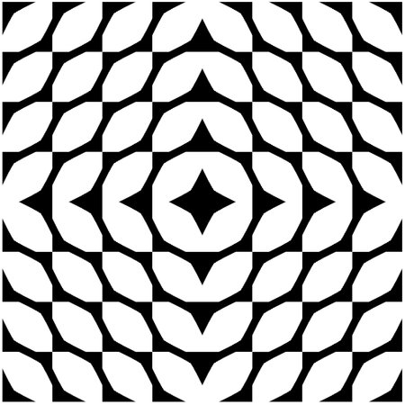Seamless repeat pattern. Black and white pattern for web page, textures, card, poster, fabric, textile.のイラスト素材