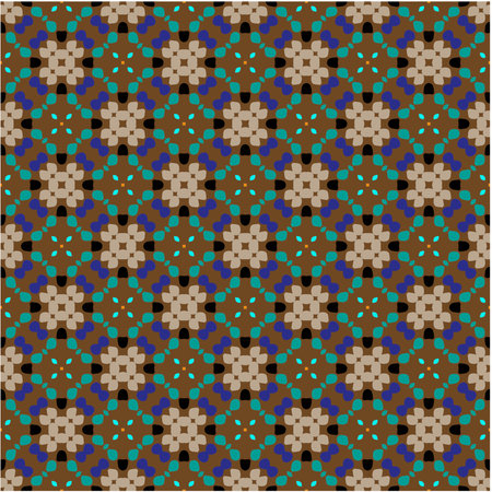 Seamless vector background with repeat pattern. multicolor mosaic. Perfect for fashion, textile...