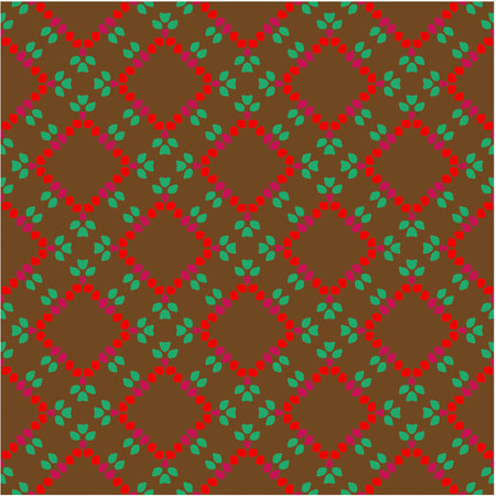 Seamless vector background with repeat pattern. multicolor mosaic. Perfect for fashion, textile...