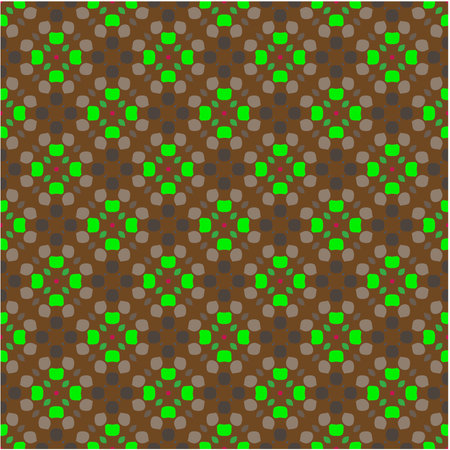 Seamless vector background with repeat pattern. multicolor mosaic. Perfect for fashion, textile design, cute themed fabric, on wall paper, wrapping paper, fabrics and home decor.のイラスト素材