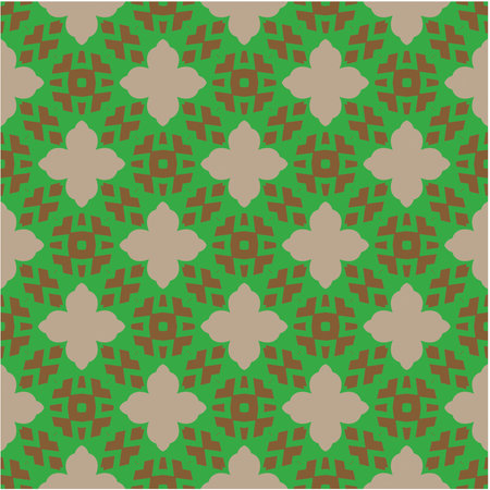 Seamless vector background with repeat pattern. multicolor mosaic. Perfect for fashion, textile design, cute themed fabric, on wall paper, wrapping paper, fabrics and home decor.のイラスト素材