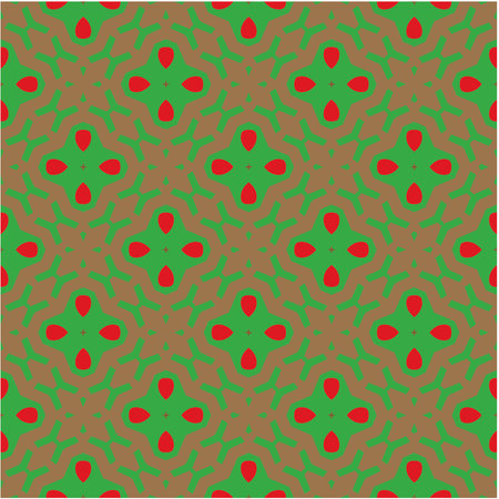 Seamless vector background with repeat pattern. multicolor mosaic. Perfect for fashion, textile design, cute themed fabric, on wall paper, wrapping paper, fabrics and home decor.のイラスト素材