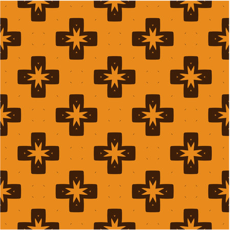 Seamless vector background with repeat pattern. multicolor mosaic. Perfect for fashion, textile design, cute themed fabric, on wall paper, wrapping paper, fabrics and home decor.のイラスト素材