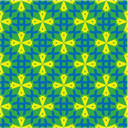 Seamless vector background with repeat pattern. multicolor mosaic. Perfect for fashion, textile design, cute themed fabric, on wall paper, wrapping paper, fabrics and home decor.のイラスト素材