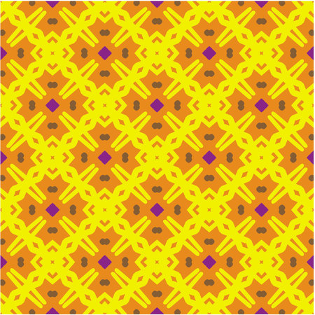 Seamless vector background with repeat pattern. multicolor mosaic. Perfect for fashion, textile design, cute themed fabric, on wall paper, wrapping paper, fabrics and home decor.のイラスト素材