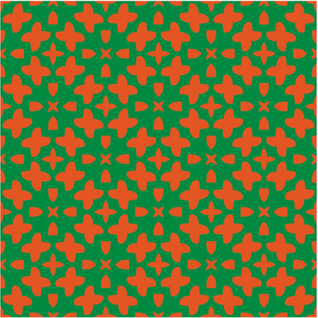 Seamless vector background with repeat pattern. multicolor mosaic. Perfect for fashion, textile design, cute themed fabric, on wall paper, wrapping paper, fabrics and home decor.のイラスト素材