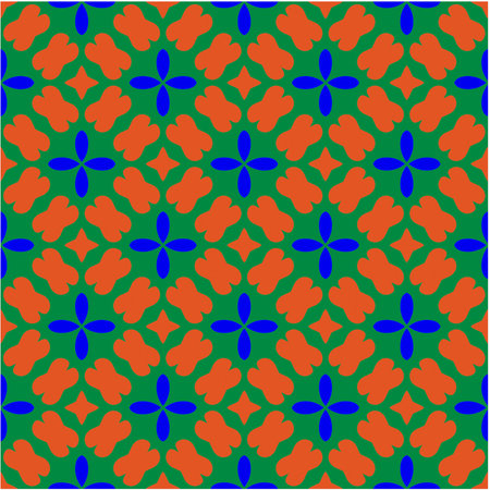 Seamless vector background with repeat pattern. multicolor mosaic. Perfect for fashion, textile...