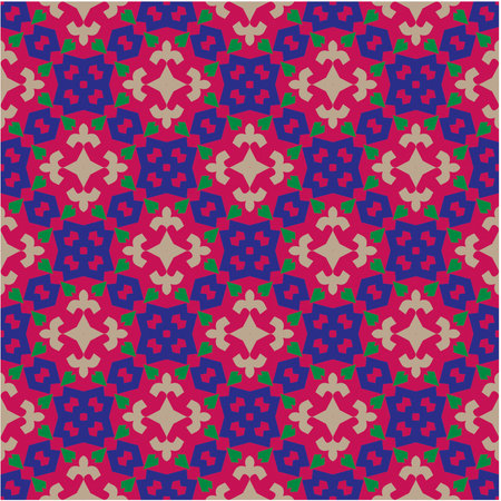 Seamless vector background with repeat pattern. multicolor mosaic. Perfect for fashion, textile...