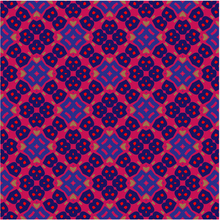 Seamless vector background with repeat pattern. multicolor mosaic. Perfect for fashion, textile...