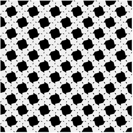 Seamless vector background with repeat pattern. Black and white color.